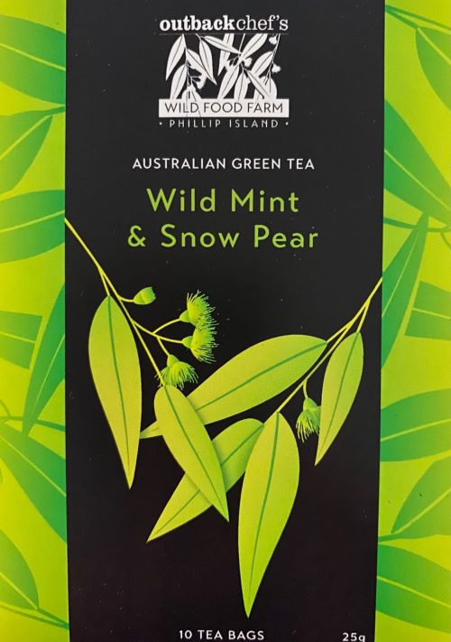 Wild Mint and Snow Pear