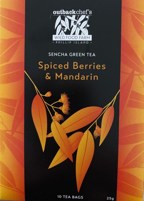 Spiced berries and mandarin, an enticing tea to engage all your spirited and creative senses.